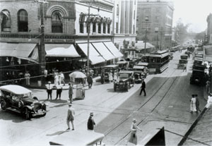 Street cars, Fort and King streets