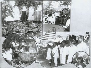 Prince Kuhio and Princess Kalanianaole at a Kaiulani School ceremony