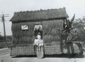 Kapiolani Park, First Territorial Parade, 1918